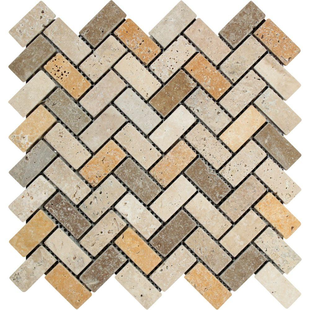 The Hottest Tiling Trend: Herringbone Tiles